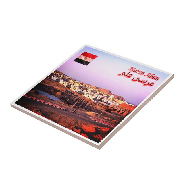 zEG037 MARSA ALAM, Red Sea, Egypten, Afrika Kakelplatta (Sidan)