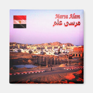 zEG043 MARSA ALAM, Egypten, Afrika, Fridge Magnet