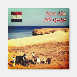 zEG045 MARSA ALAM, Red Sea, Egypten, Afrika, Fridg Magnet