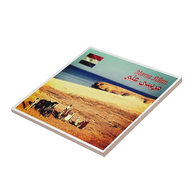 zEG045 MARSA ALAM, Red Sea, Egypten, Afrika Kakelplatta (Sidan)