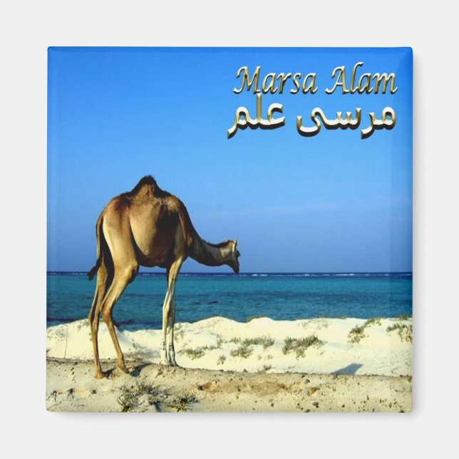 zEG047 MARSA ALAM, Red Sea, Egypten, Fridge Magnet (Framsidan)
