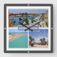 zEG065 mosaik of HURGHADA Red Sea in Egypten,