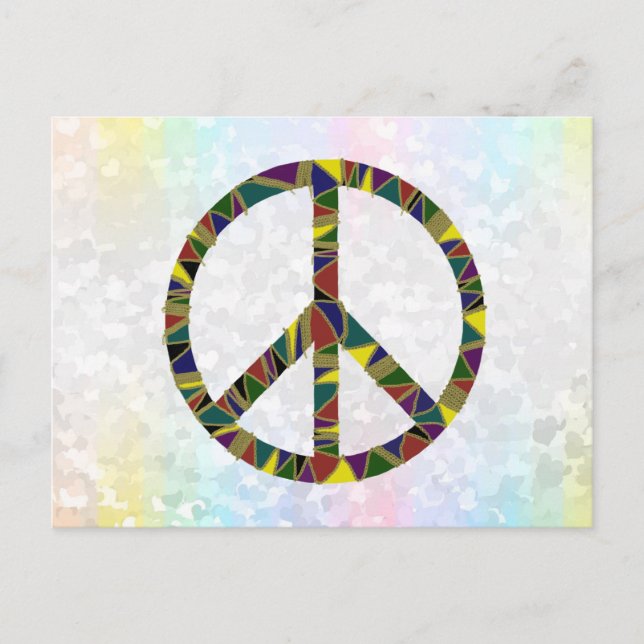 Zeichen für Frieden Vykort (Framsida)