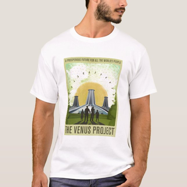 Zeitgeist-The Venus Project T-shirt (Framsida)