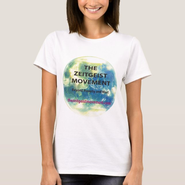 Zeitgeiströrelse T Shirt (Framsida)