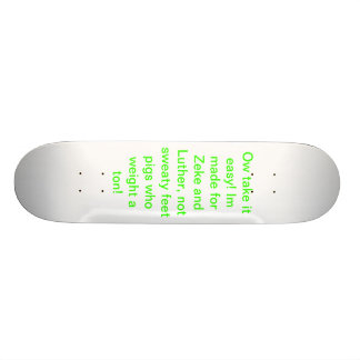 Zeke och luthers skateboard. skateboard bräda 19,5 cm