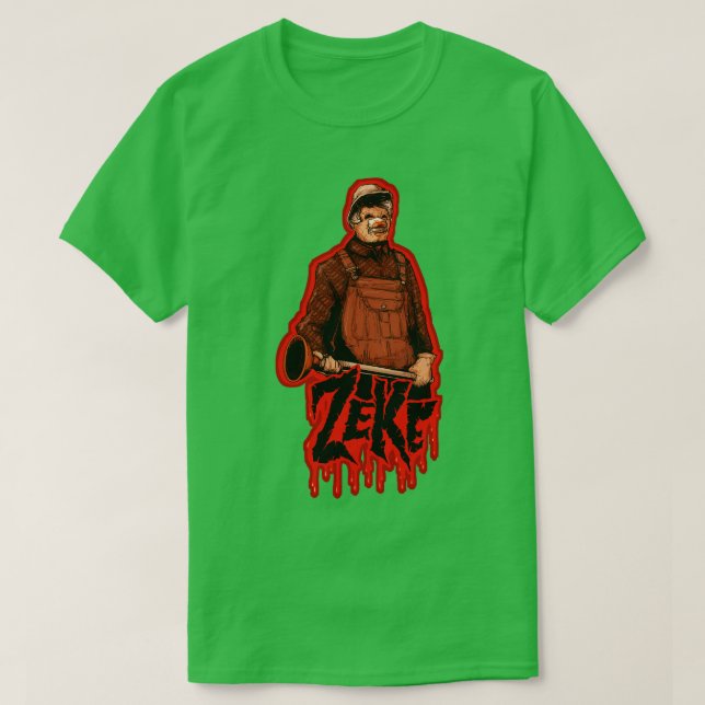 Zeke Plumber T Shirt (Design framsida)