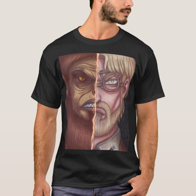 Zeke Yeager ~ Beast Titan T Shirt (Framsida)