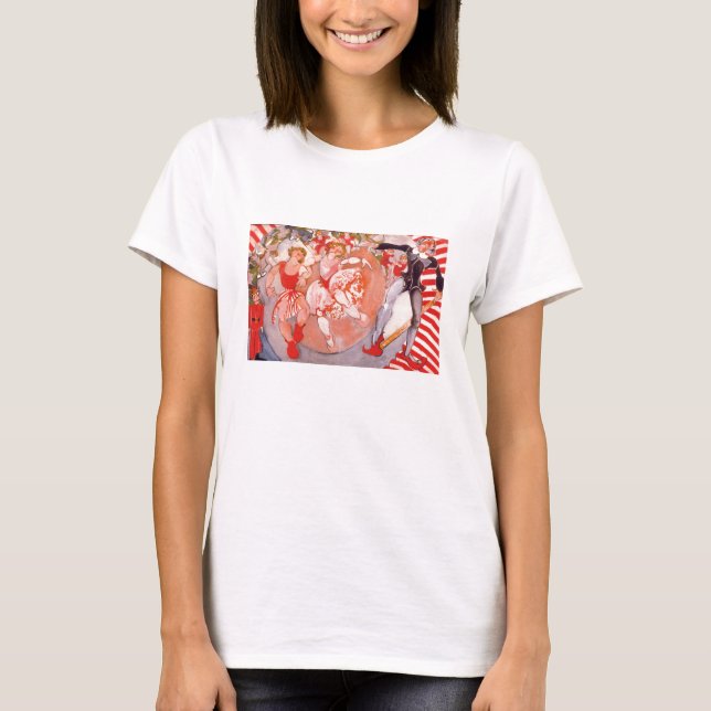 Zelda. Clownmålning Tee Shirt (Framsida)