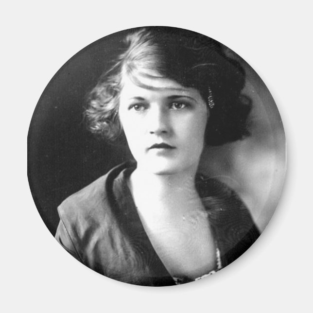 Zelda Fitzgerald, 1900-1948 Magnet (Framsidan)