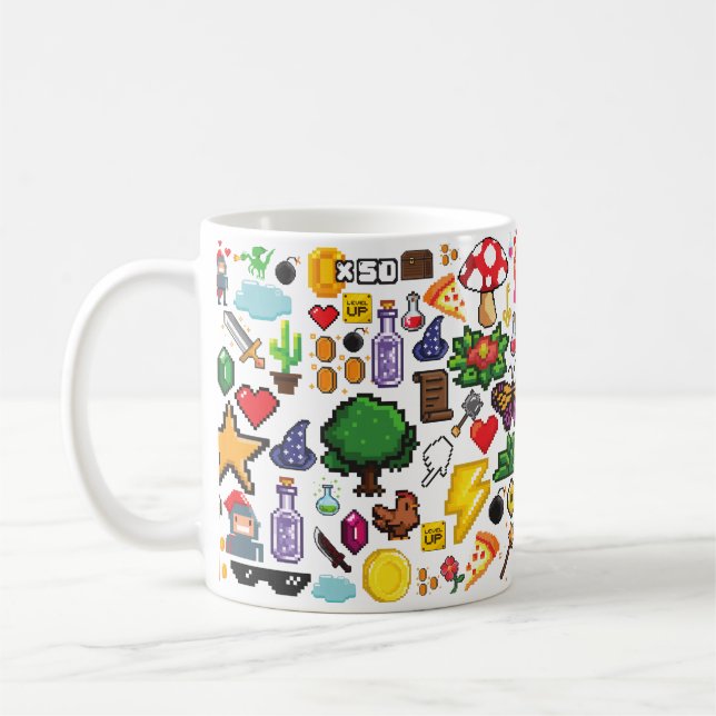 Zelda Gamer Inspired Mugg (Vänster)