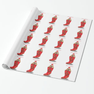 Zelda julstrumpagåva som slår in papper presentpapper