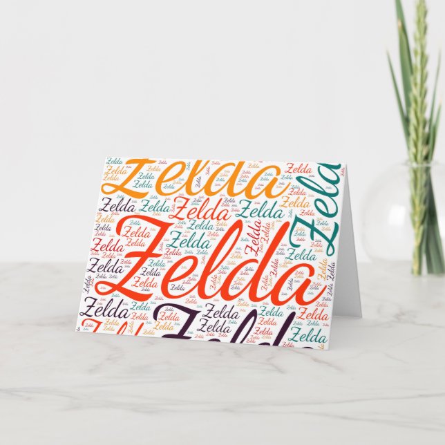 Zelda Kort (Framsida)