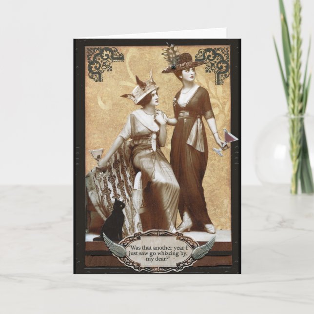 Zelda & Zalinda födelsedagkort Helgkort (Framsida)