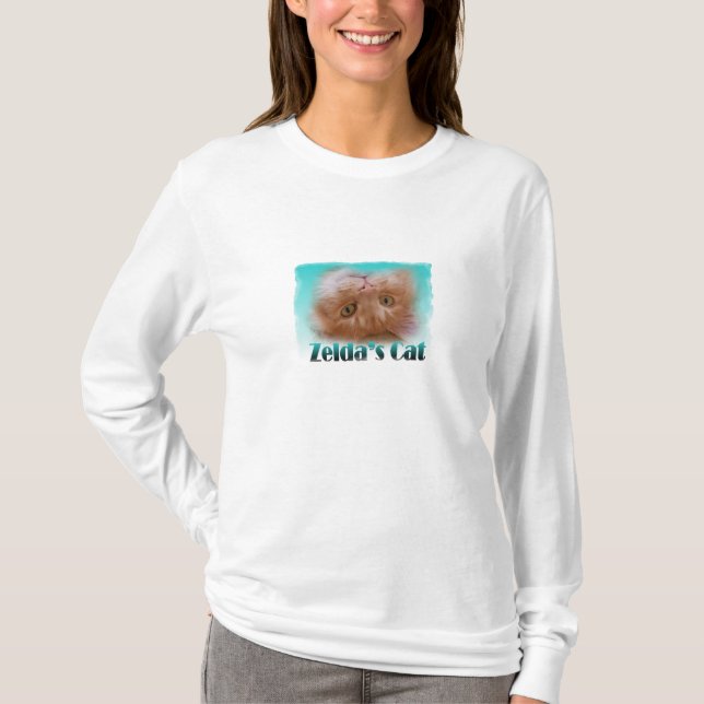 Zeldas katt t shirt (Framsida)