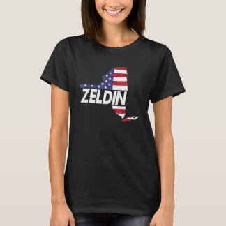 Zeldin guvernör Zeldin Val 2022 Supportör T Shirt