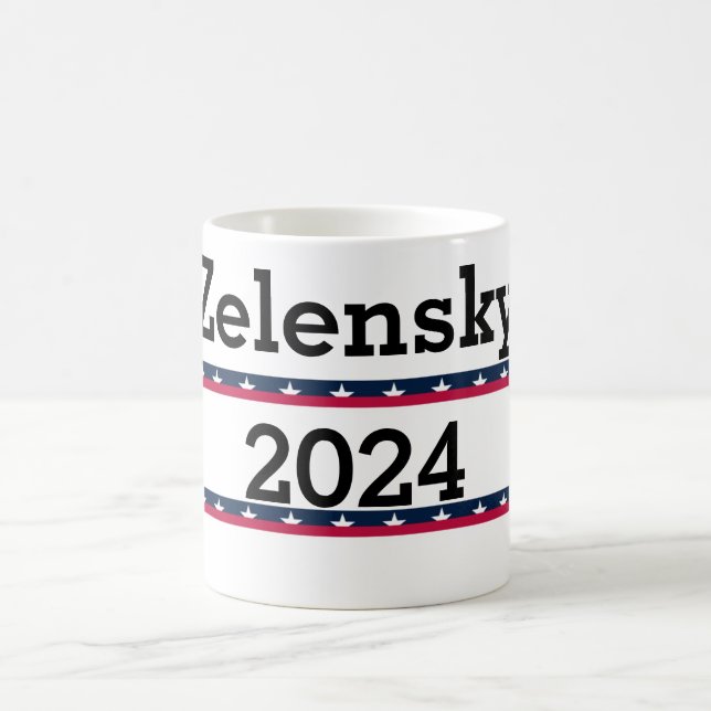 Zelensky 2024 Kaffe Mugg (Center)
