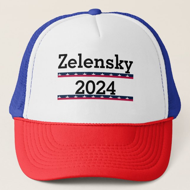 Zelensky 2024-Truckerkeps Keps (Framsida)