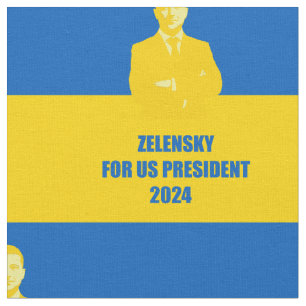 Zelensky för USA:s president 2024 Den bästa kand Tyg