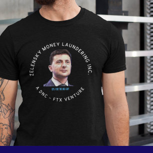 Zelensky Korruption Ukrainas penningtvätt T Shirt