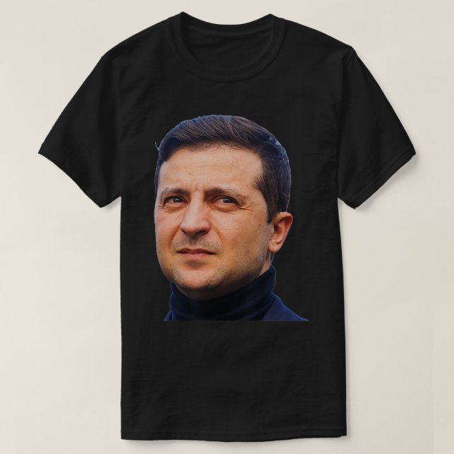 Zelensky Ukraina Hero T Shirt (Design framsida)