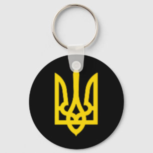 Zelensky Ukrainias president Volodymyr ukrainsk Nyckelring