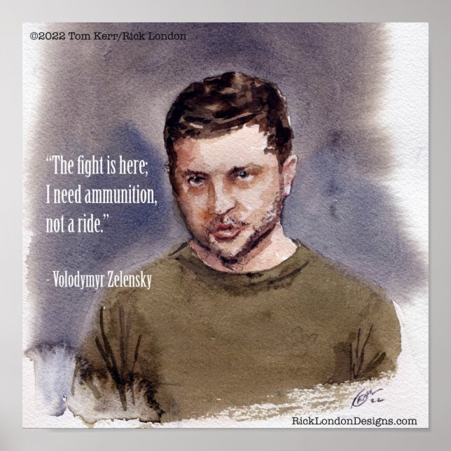 Zelensky, Volodymir Poster (Framsidan)