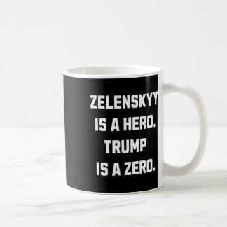 Zelenskyj är en hjälte. kaffemugg
