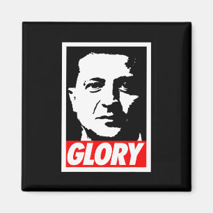 Zelenskyy - Ära åt Ukraina Stöd Ukraina I Sta Magnet