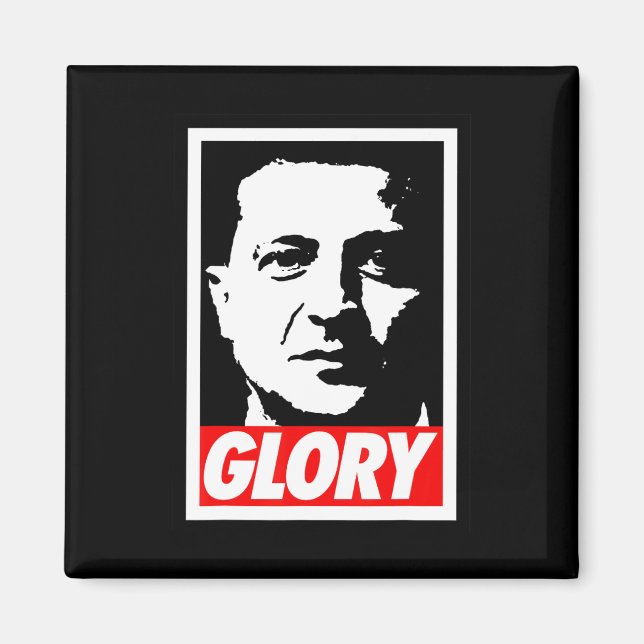 Zelenskyy - Ära åt Ukraina Stöd Ukraina I Sta Magnet (Framsidan)