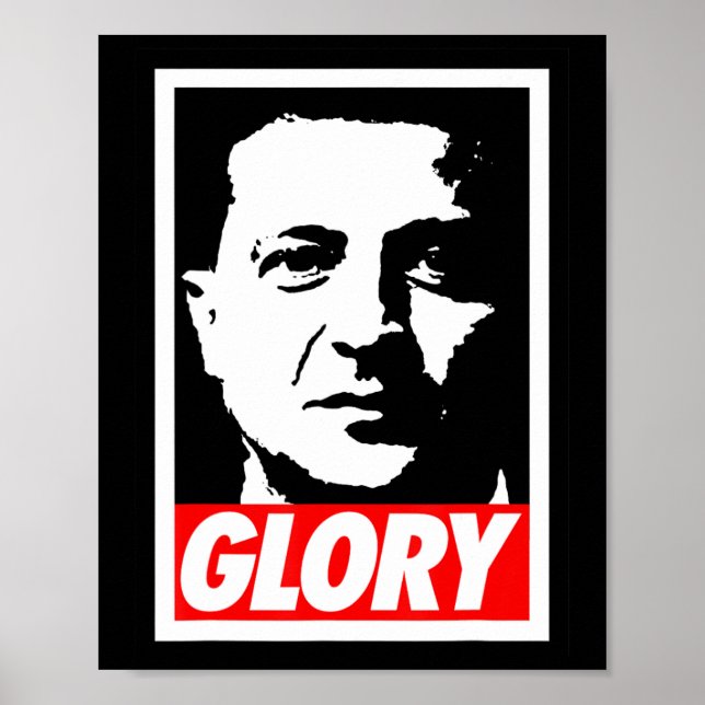 Zelenskyy - Ära åt Ukraina Stöd Ukraina I Sta Poster (Framsidan)