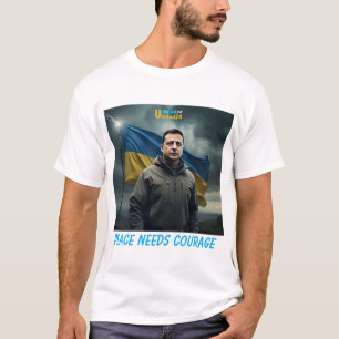 Zelenskyy Flagga Ukraina United24 Strength t-shirt
