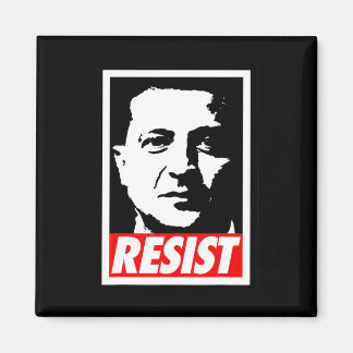 Zelenskyy - Motstå Stöd Ukraina Jag Står Med Uk Magnet