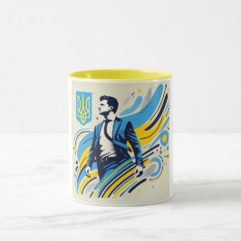 Zelenskyy Rebuilding Ukraina Mugg