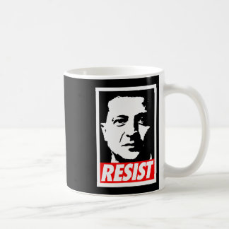 Zelenskyy - Resist Support Ukraine I Stand With Uk Kaffemugg