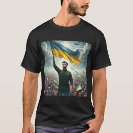 Zelenskyy som leder Ukraina till seger T Shirt