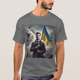 Zelenskyy står stark för Ukraina T Shirt
