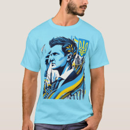 Zelenskyy Ukraina Freedom Warrior T Shirt