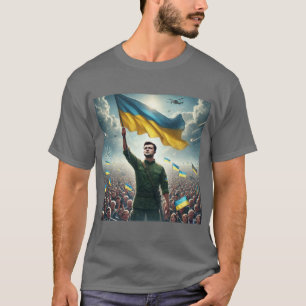 Zelenskyy Ukraina Rally Manar appart-Shirt T Shirt