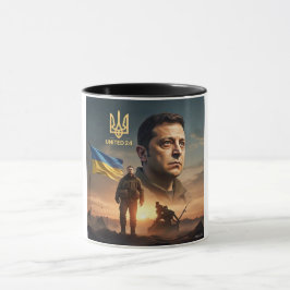 Zelenskyy Ukrainas president Coffee Mugg