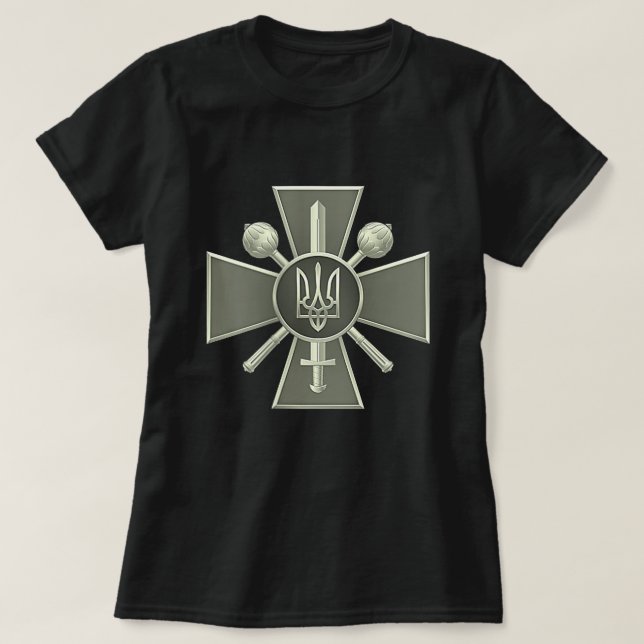 Zelenskyy ukrainska armén Shirt Ukraina Militär Uk T (Design framsida)