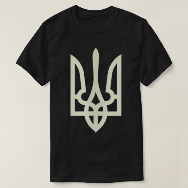 Zelenskyy ukrainska armén Ukraina Militärt Ukraina T Shirt (Design framsida)
