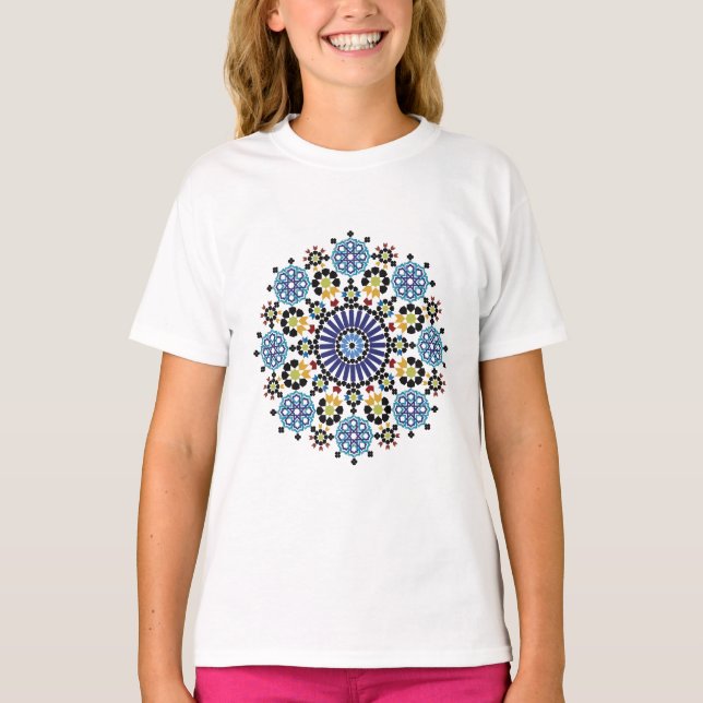 Zélije Marocain! Zellige Marocain T Shirt (Framsida)