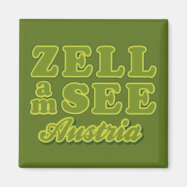 Zell am Se magnet (Framsidan)