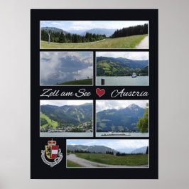 Zell am See, Österrike poster