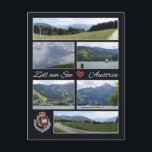 Zell am See, Österrikes vykort<br><div class="desc">Foton som jag tog i juni 2013. Se min butik för fler artiklar med den här designen.</div>