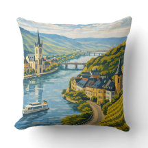 Zell Tyskland Vintage Resa Konst