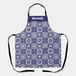 Zellij Moroccan Apron