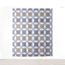 Zellij Moroccan Tapestry - Enastående geometrisk v