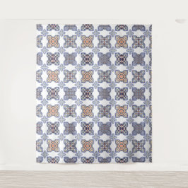 Zellij Moroccan Tapestry - Enastående geometrisk v
